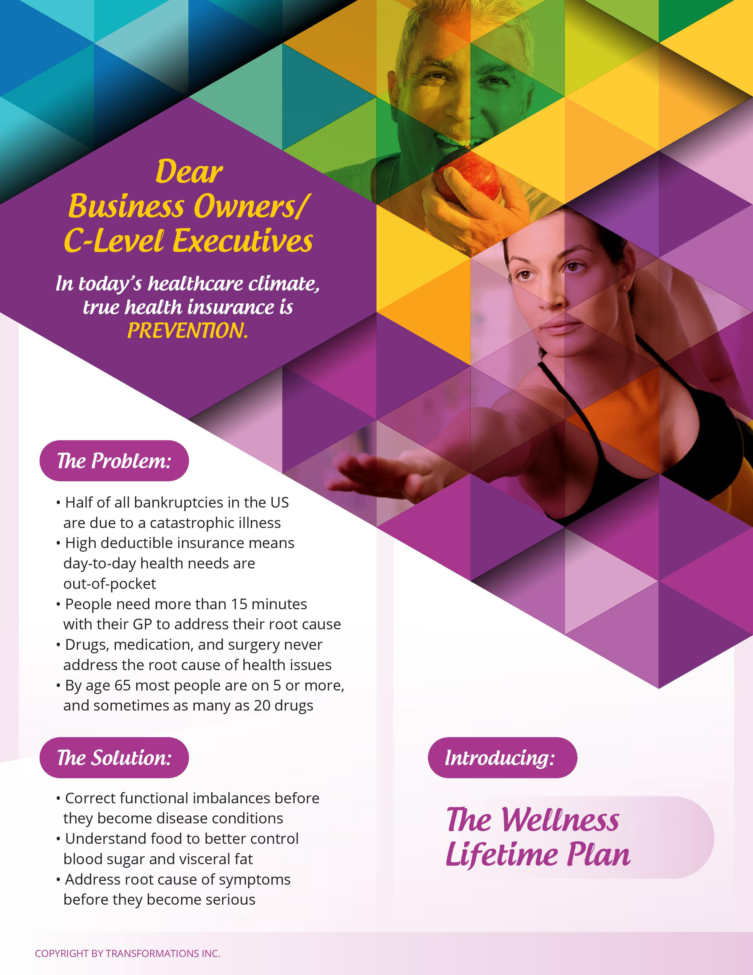 Wellness Lifetime Plan Brochure